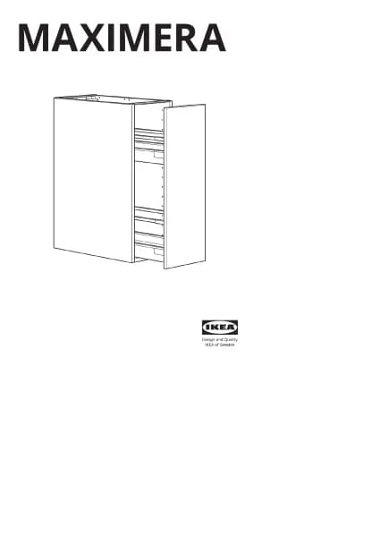 IKEA MAXIMERA 504.170.39