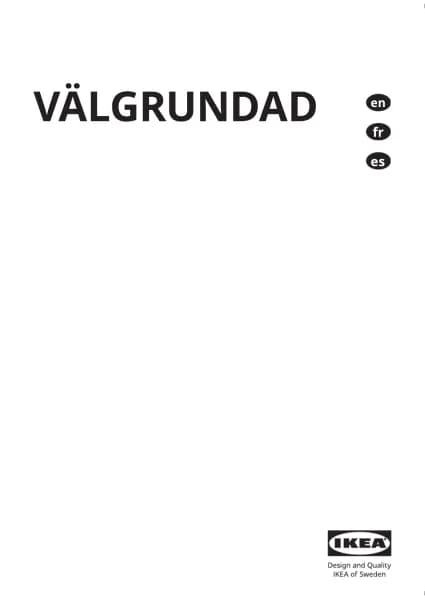 IKEA VÄLGRUNDAD 704.621.58