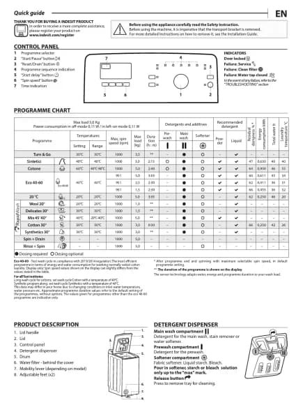 Indesit BTW S50400