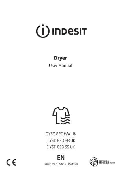 Indesit C YSD 82D WW UK