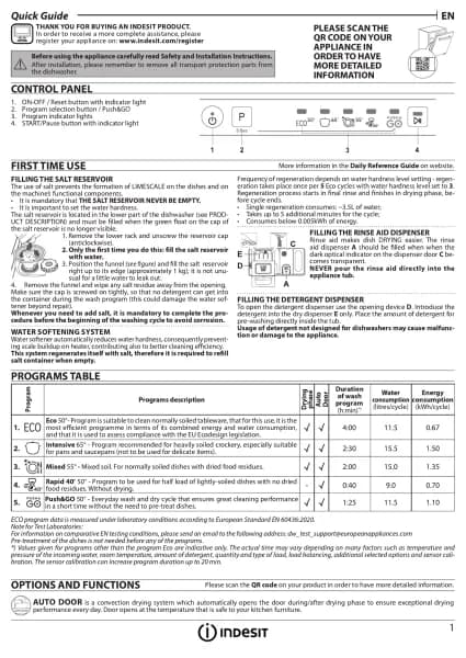 Indesit IN2ID10CS80