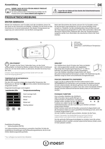 Indesit INCO18DC03