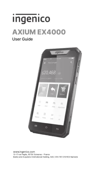 Ingenico AXIUM EX4000