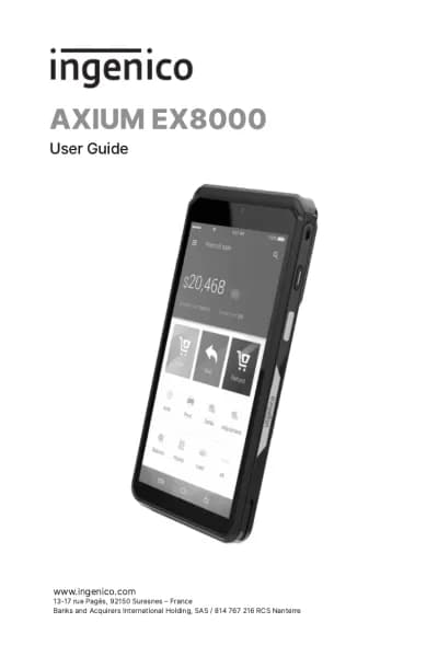 Ingenico AXIUM EX8000