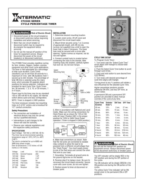 Intermatic CT2000