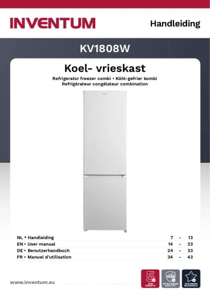 Inventum KV1808W