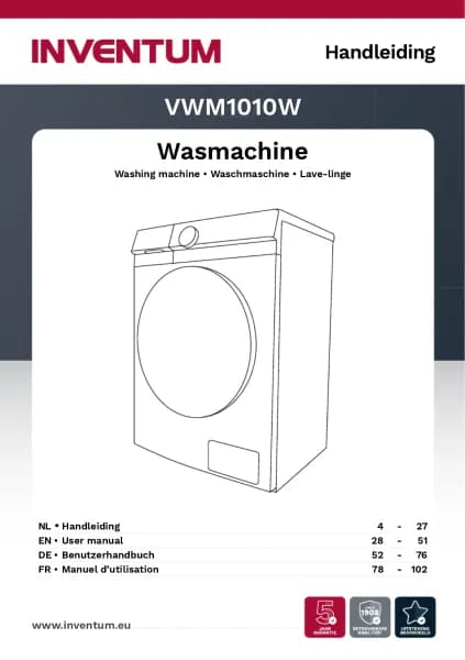 Inventum VWM1010W