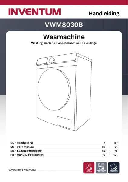 Inventum VWM8030B