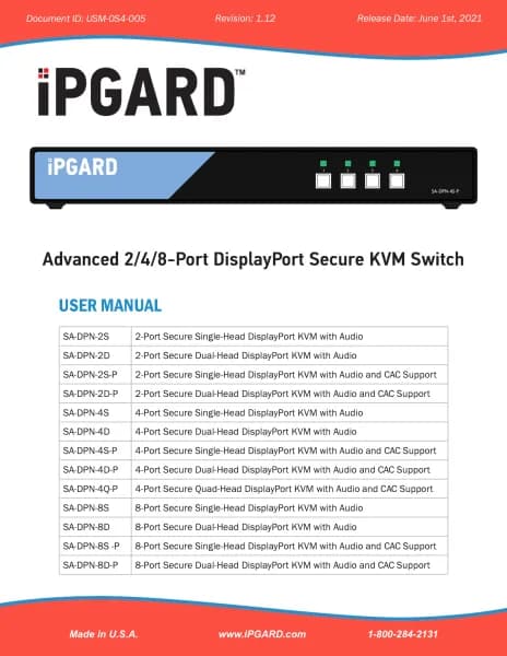 IPGARD SA-DPN-4D-P