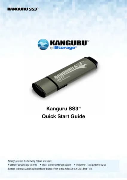 IStorage Kanguru SS3