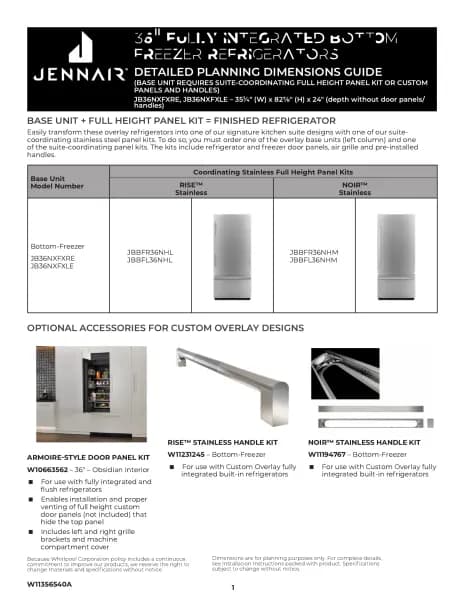 Jenn-Air JBBFL36NHM