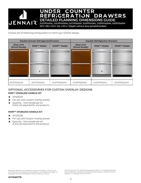 Jenn-Air JUCFP242HM