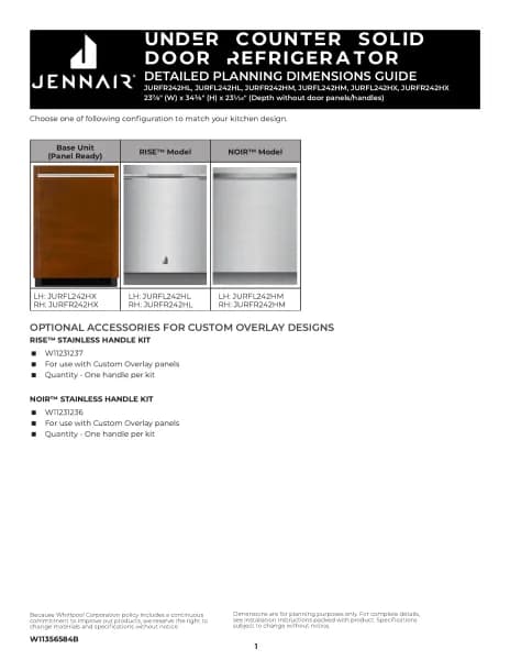 Jenn-Air JURFL242HM