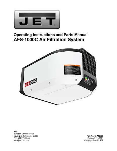 JET AFS-1000C