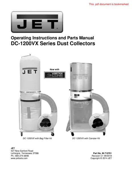 JET DC-1200VX