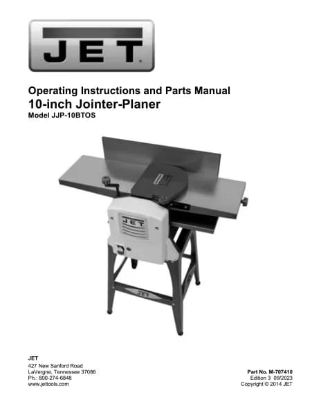 JET JJP-10BTOS