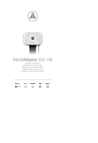 JL Audio MediaMaster 105-HR