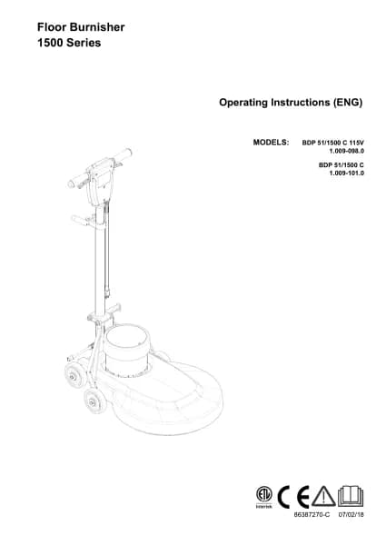 Karcher BDP 51/1500 C