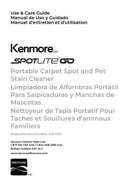 Kenmore KW1050