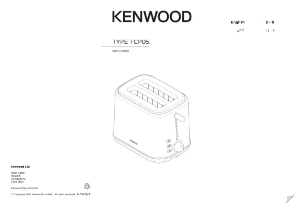 Kenwood Abbey Lux TCP05