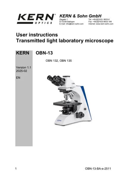 Kern OBN 135
