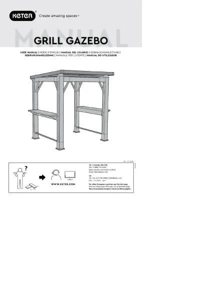 Keter Signature Grill Gazebo