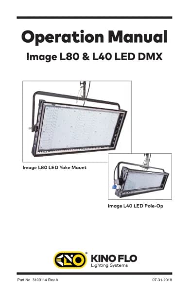 Kino Flo Image L80 LED DMX