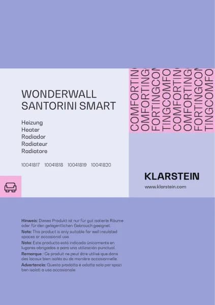 Klarstein Wonderwall Santorini Smart