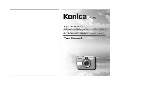 Konica Minolta Revio KD-25