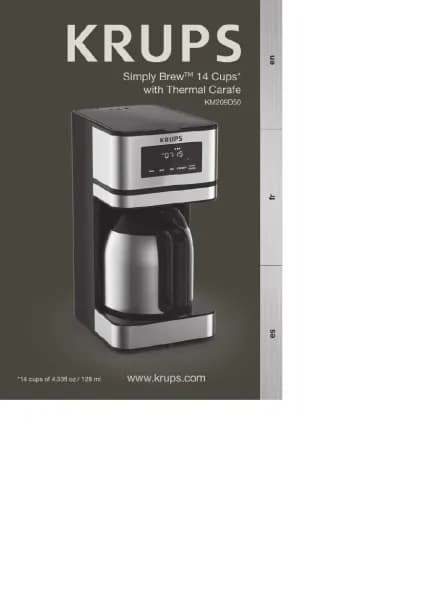 Krups Simply Brew KM209D
