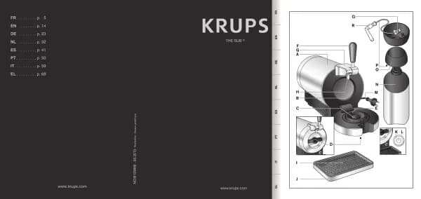 Krups The Sub Heineken Edition VB650E