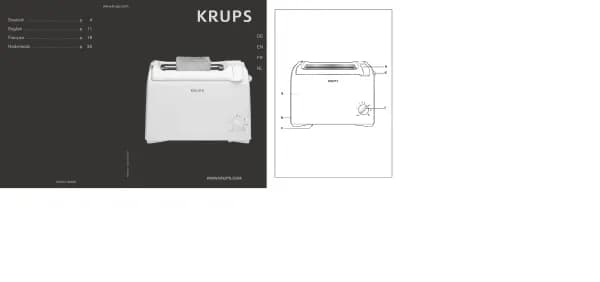 Krups Toastcontrol Classic F15115