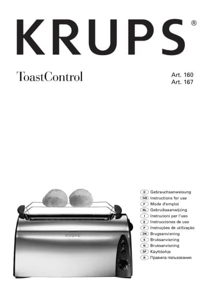 Krups Toastcontrol F1677