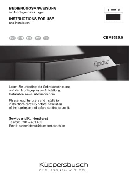 Kuppersbusch CBM6330.0