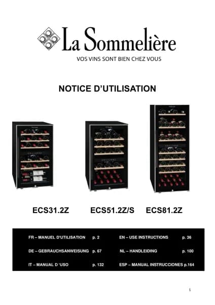 La Sommeliere ECS81.2Z