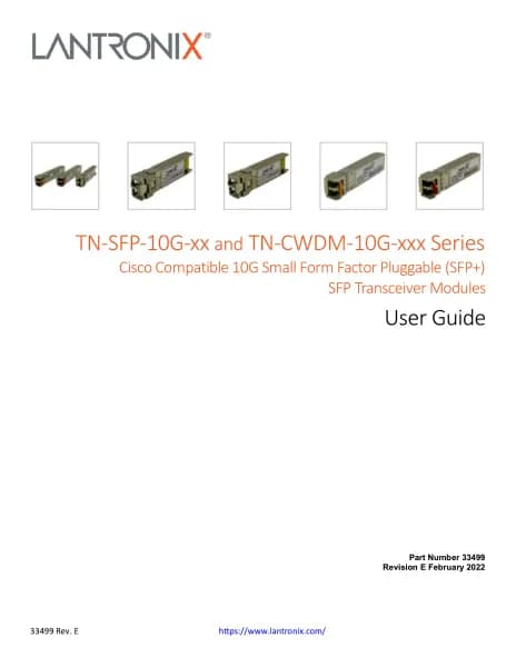 Lantronix TN-SFP-10G-LRM