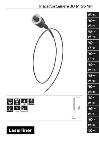 Laserliner VideoInspector 3D Micro