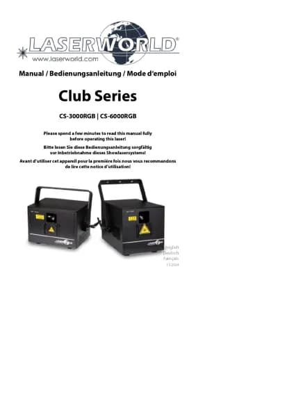 Laserworld CS-3000RGB