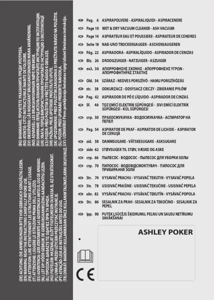 Lavor Ashley Poker