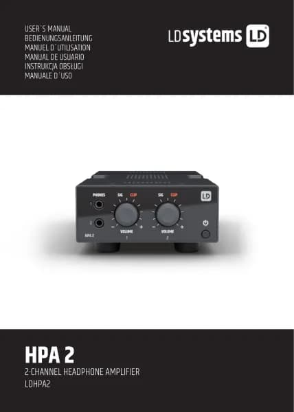 LD Systems HPA 2