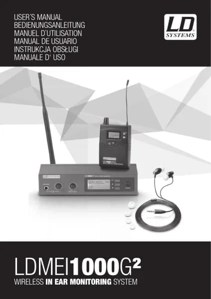 LD Systems MEI 1000 G2 BPR