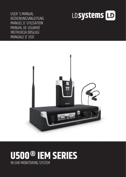 LD Systems U508 IEM T