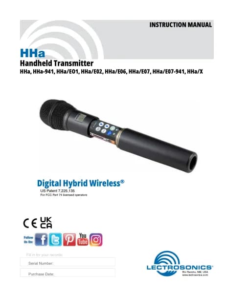 Lectrosonics HHa/941
