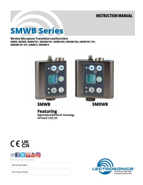 Lectrosonics SMDWB-E07