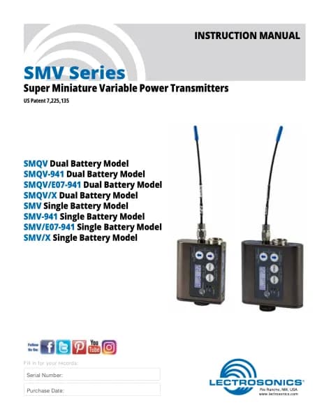 Lectrosonics SMV/941