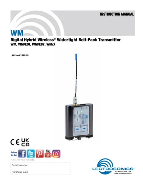 Lectrosonics WM/E01