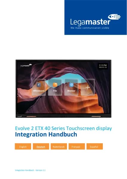 Legamaster Evolve 2 ETX-6540