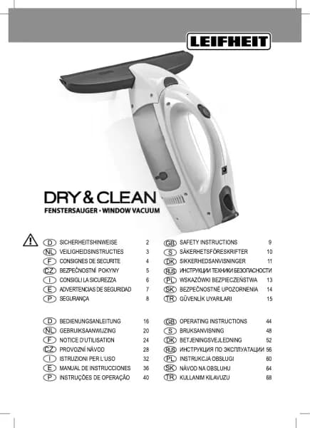 Leifheit Dry & Clean 51001