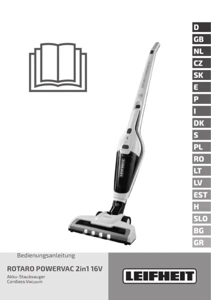 Leifheit Rotaro PowerVac 2in1 16V