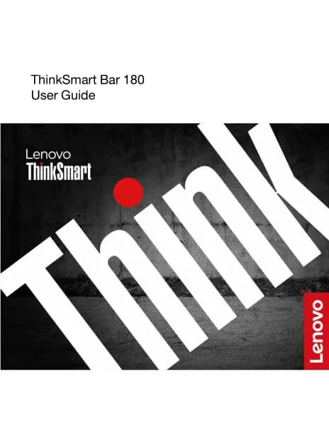 Lenovo ThinkSmart Bar 180